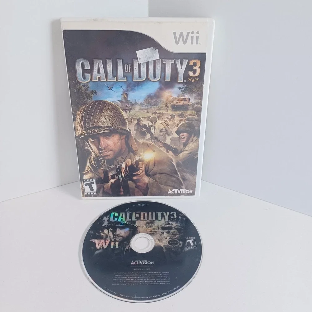 Call of Duty 3 (Nintendo Wii 2006)‎ Tested Works